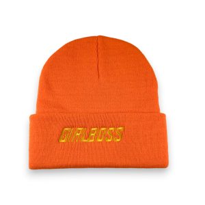 Beanie GIRLBOSS Orange Neon